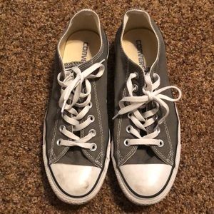 Gray Low Top Converse